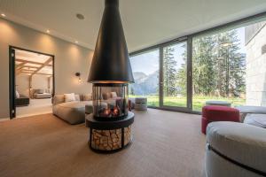 Posezení v ubytování Waldhotel Arosa