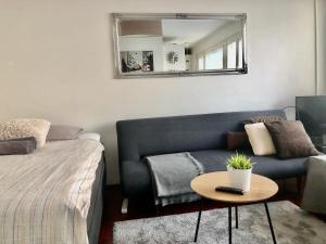 Atpūtas zona naktsmītnē Sweethome Studio 48 City Center Аlbertinkatu