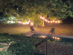 Zahrada ubytování L'Auberge du Ranc