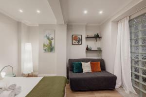 O zonă de relaxare la Kensington Nest Flat