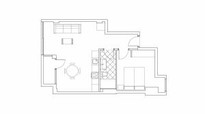 Půdorys ubytování Fuenterrabia by FeelFree Rentals