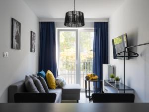Posedenie v ubytovaní Apartament Smart Kamienica Grochów with free parking