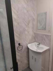 Um banheiro em Sea Air B&B