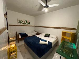 Postel nebo postele na pokoji v ubytování Maresia Hostel Paraty BR