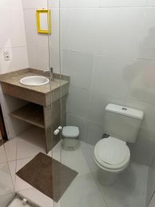 Koupelna v ubytování Maresia Hostel Paraty BR