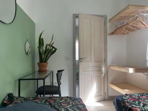 Postel nebo postele na pokoji v ubytování Perro y Osito
