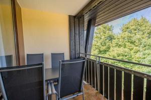 Μπαλκόνι ή βεράντα στο Ferienwohnpark Immenstaad am Bodensee Zwei-Zimmer-Apartment 55 30