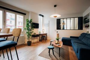 Posedenie v ubytovaní Loge du Pré Carré - hypercentre