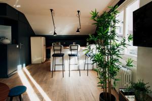 Kuchnia lub aneks kuchenny w obiekcie Loge du Pré Carré - hypercentre