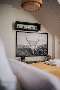 Łóżko lub łóżka w pokoju w obiekcie Loge du Pré Carré - hypercentre