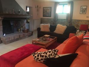 Ruang duduk di Villa Nardelli