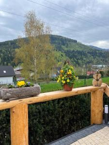 Widok na góry z tej willi