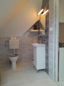 Vannituba majutusasutuses Béke Stúdió Apartman