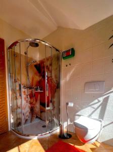 Ferienwohnung Fuchs tesisinde bir banyo