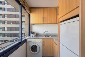 Kuchyňa alebo kuchynka v ubytovaní Metropolitan Apartment + 4 fotografie