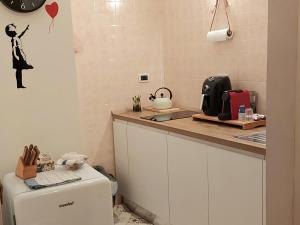 Kuchyň nebo kuchyňský kout v ubytování Rimembranza Appartamento, Anagni