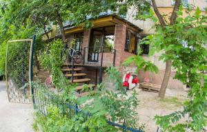 Zahrada ubytování Hostel Loco