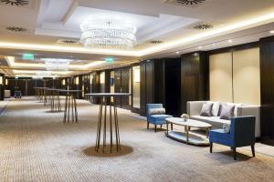 Posezení v ubytování Hilton Budapest