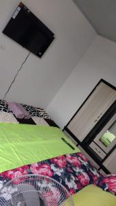Легло или легла в стая в Apartamento vacacional con piscina y parqueadero