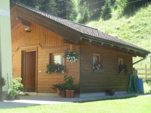 Vonkajšia záhrada v ubytovaní Schwarzenbacher