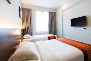 Voodi või voodid majutusasutuse 56 Hotel toas
