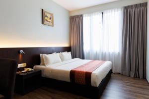 Voodi või voodid majutusasutuse 56 Hotel toas