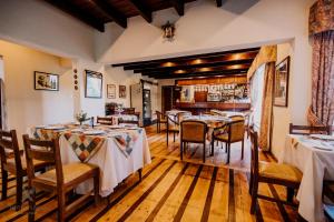 A seating area at Hotel Fundo Las Tortolas