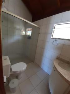 Koupelna v ubytování Ap Praia das Cordas