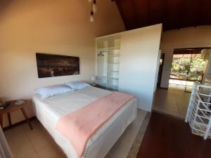 Postel nebo postele na pokoji v ubytování Ap Praia das Cordas