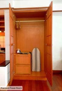 Η κουζίνα ή μικρή κουζίνα στο Alpine LXPD Premium Tower Room