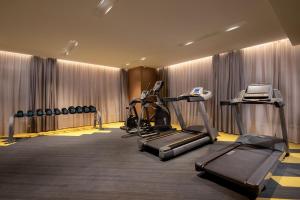 Fitness centrum a/nebo fitness zařízení v ubytování Hampton by Hilton Chengdu Xibo City