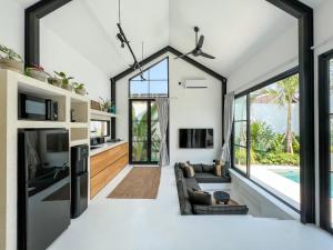 Μια τηλεόραση ή/και κέντρο ψυχαγωγίας στο KAKAO Villas Kedungu