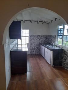 Kuchyň nebo kuchyňský kout v ubytování Hopeful