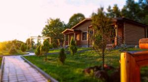 Zahrada ubytování Kingswood Cabins Borjomi