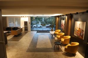Posezení v ubytování Hotel Schlangenbader Hof