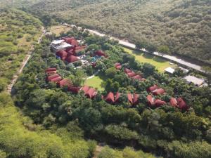 Landskap semula jadi dekat dengan resort