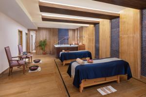 Katil atau katil-katil dalam bilik di Ananta Spa & Resort, Pushkar
