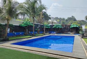 Bazén v ubytování Hotel Syariah GS Lampung Culture, Bandar Lampung nebo v jeho okolí