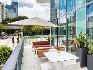 Istumisnurk majutusasutuses Novotel Miami Brickell