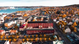 Nespecifikovaný výhled na destinaci Sundsvall nebo výhled na město při pohledu z hotelu
