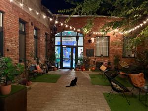 Posezení v ubytování Butik Art Hotel