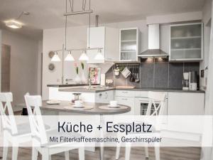 Kuchyň nebo kuchyňský kout v ubytování Landhaus Edelmann