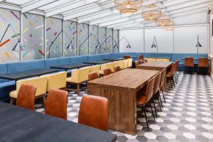 Hampton Inn Manhattan-35th St Empire State Bldg的休息区