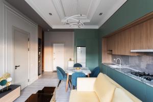Η κουζίνα ή μικρή κουζίνα στο Boulevard Residence 54