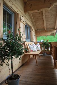 Balkón nebo terasa v ubytování Appartement Haus Pichler