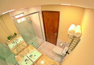 Kopalnica v nastanitvi Lasuiza Suites
