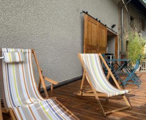 Fotografie z fotogalerie ubytování Le Sarana : 75m2, calme, belle vue avec terrasse. v destinaci Les Deux Alpes