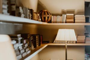 Biblioteca no hotel