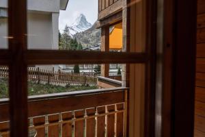 Balkon oz. terasa v nastanitvi Baccara Studio with Matterhorn view by Inspiring Places Zermatt