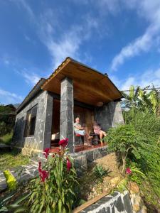 Κήπος έξω από το Tavanparadise homestay